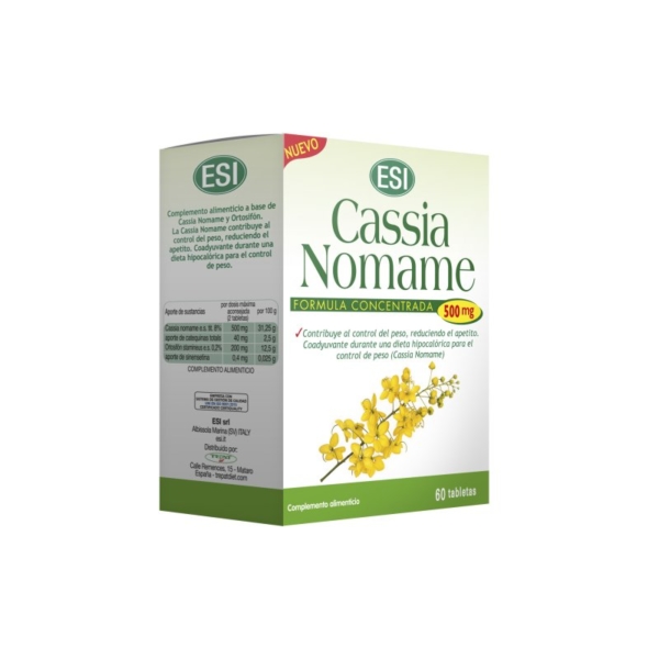ESI Cassia Nomame 500mg 60 tabletas